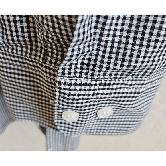 MILI Designs Woman SZ XL Gingham Western Shirt With Embroidered Animals Novelty - Picture 6 of 9